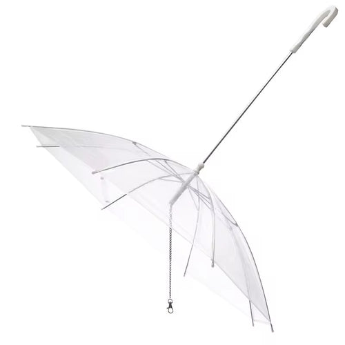 2026 New Pet Umbrella Leash Rainproof Snowproof Dog Umbrella Leash for Small Dogs Adjustable Doggy Umbrella