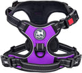 No Pull Dog Harness Medium with Front Clip & Neck Release Buckle