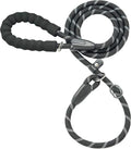 Durable Slip Lead Dog Leash, 1/2" X 4 FT, Black