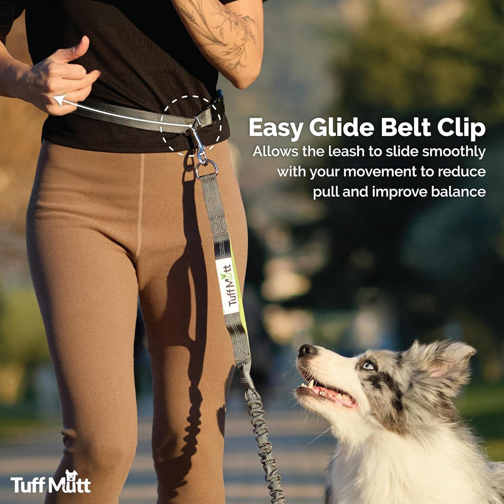 Waist Hands Free Dog Leash for Walking Running Hiking